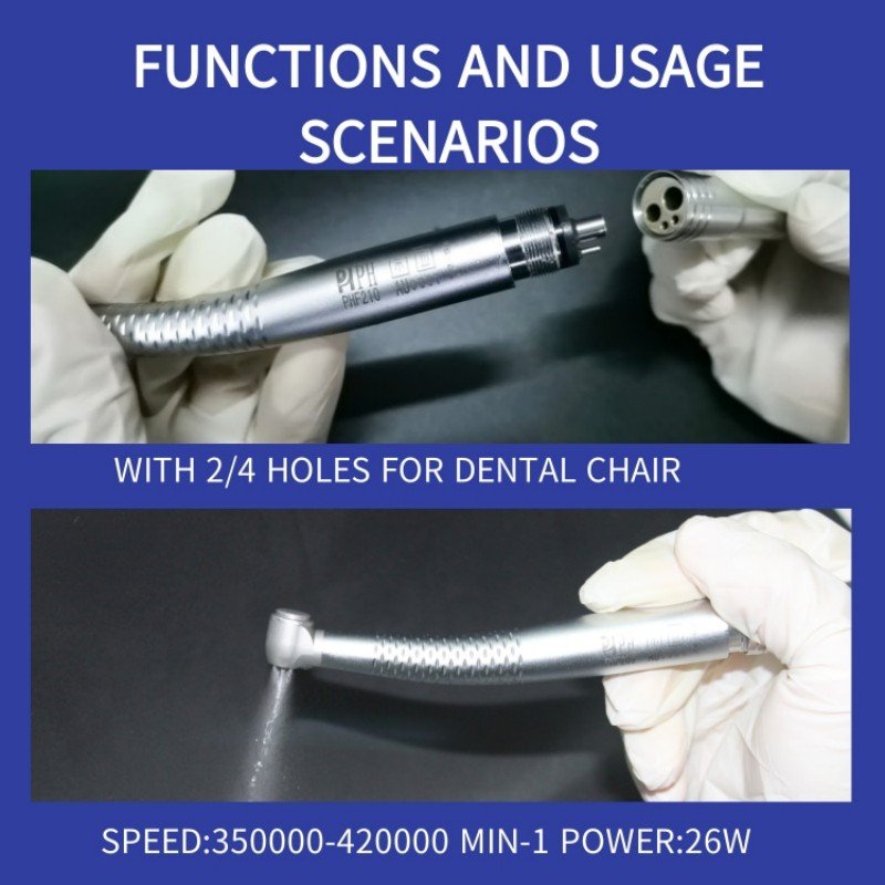 Factory Cheap Price Dental high-speed handpieces 4 hole push type ceramic bearings dental product for dentist Dental laboratory
