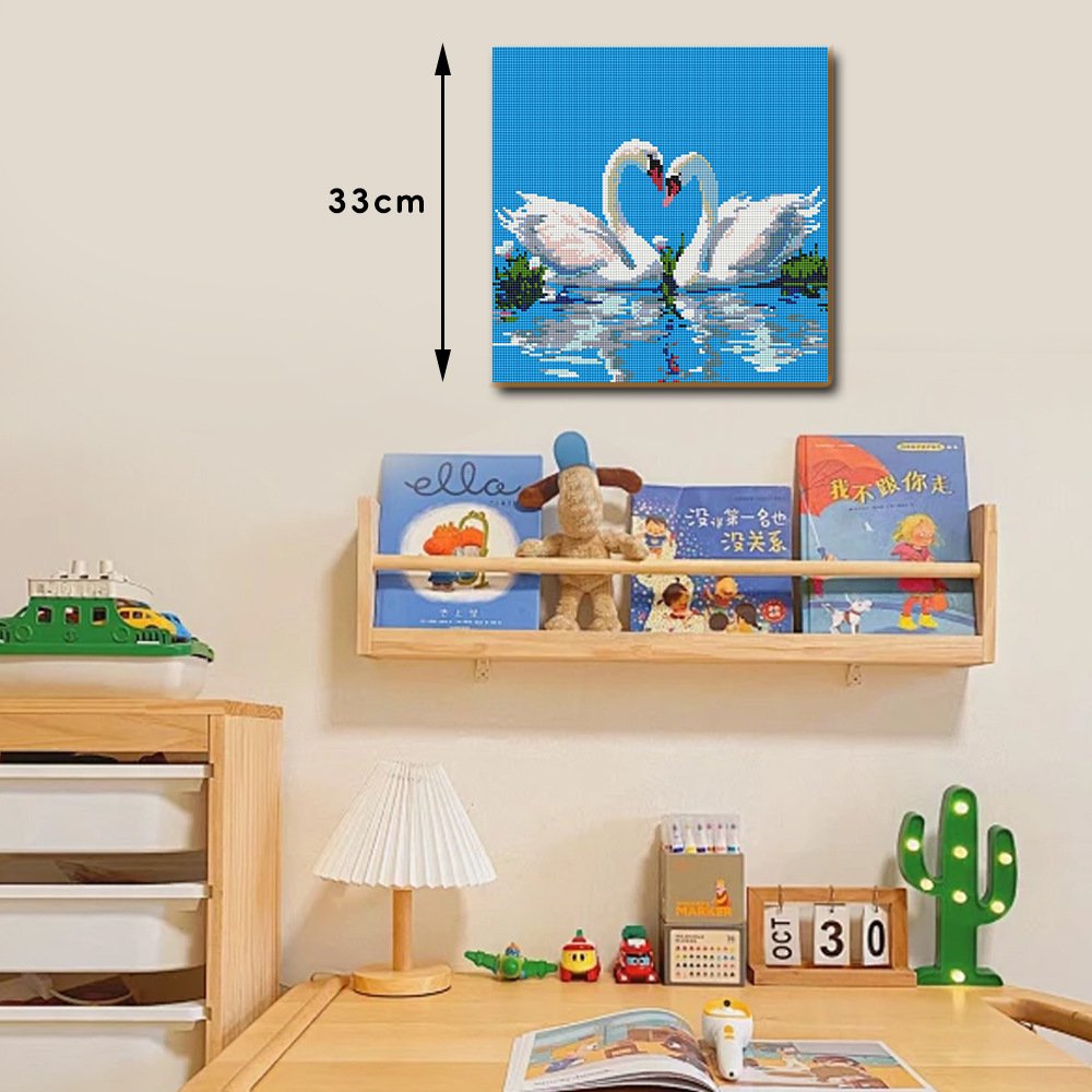 33x33cm Starry Night Scenery 5D DIY Diamond Painting Art Kits with Stretched Frame