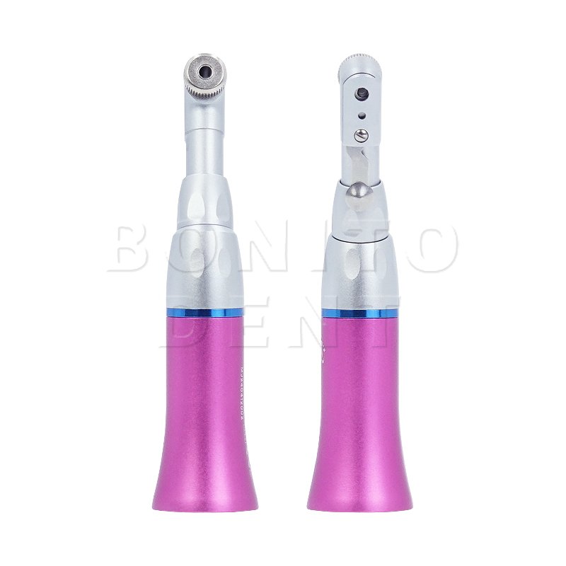 Dental low speed handpiece Kit Dental Air Turbine Motor Contra Angle Handpiece Colorful Low Speed 2/4 Hole Dental Drill Product