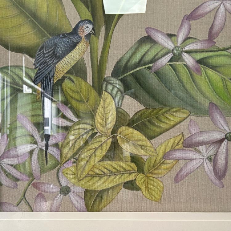 Wholesale Hand drawn Living Room Porch hotel Decor modern Wall Art painting colorful High quality Abstract foliage Art Painting