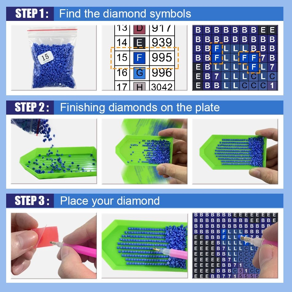 Diy Diamond Painting Full Round Resin Mosaic Animal Landscape 5d Diamond Art Painting Tool Kit Diamond Painting Set