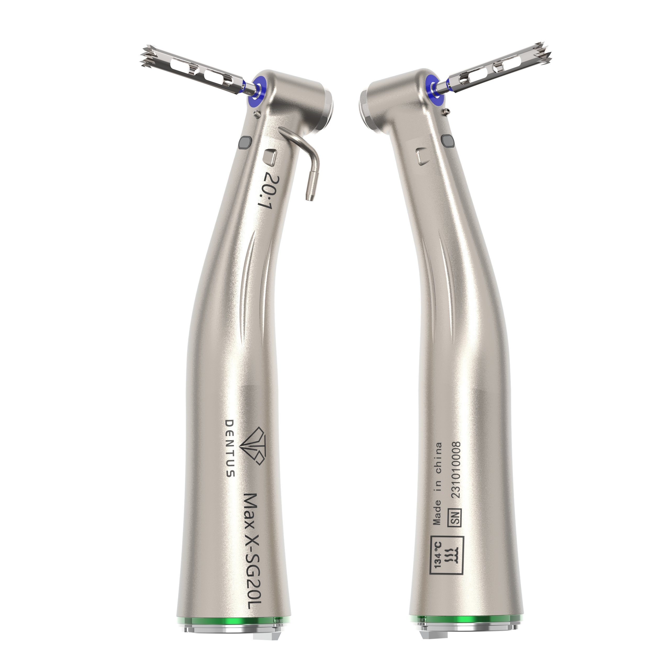 Dentus Max SG20L contra angle handpiece with external nozzle dental implant handpiece dental implant handpiece