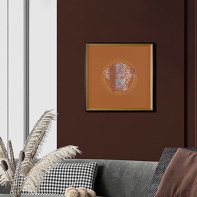Home Decoration Wall art painting European style leather hot diamond decoration painting
