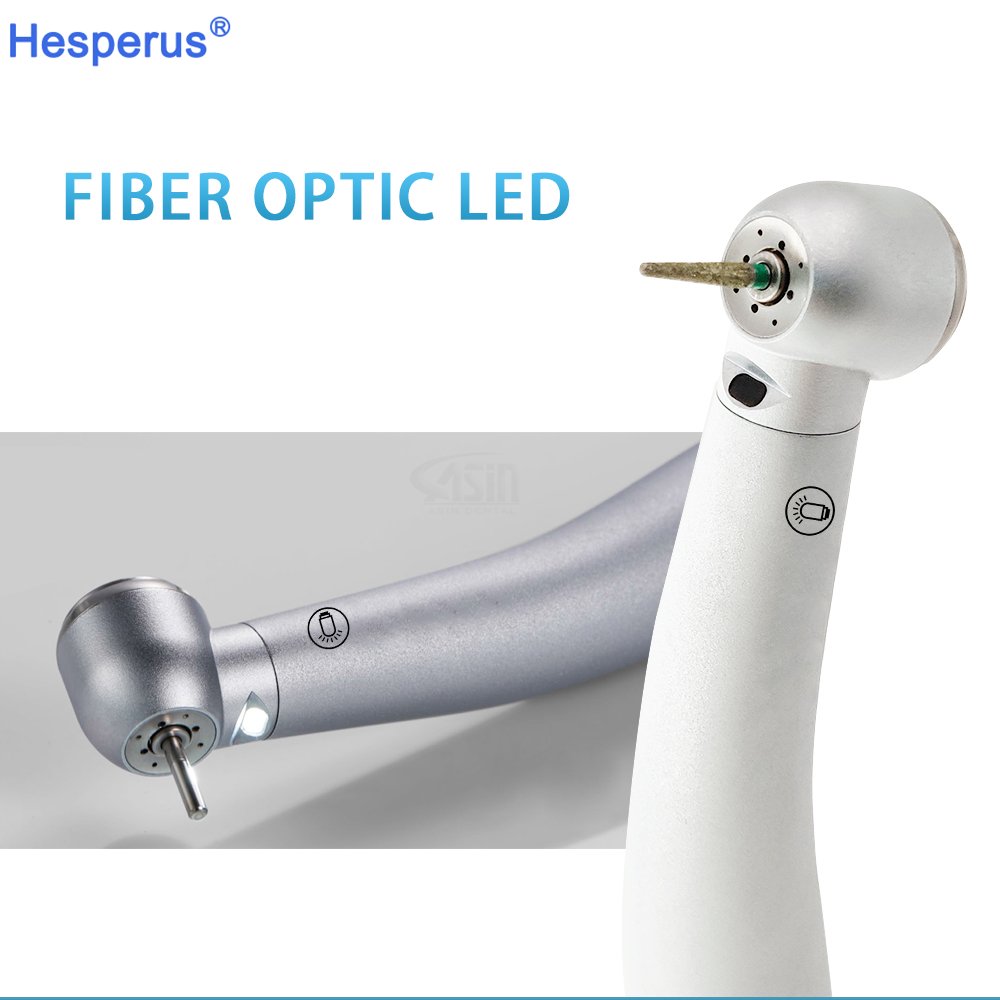 Dental K9 Fiber Optic LED Air Turbine high speed handpiece For KV Coupler Stainless Steel Ceramic Bearing dentistry tool