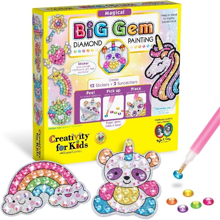 DIY 5D Diamond Painting Drill Crystal Rhinestone Cross Stitch Art 5d Unicorn diamond painting kits sticker for kids