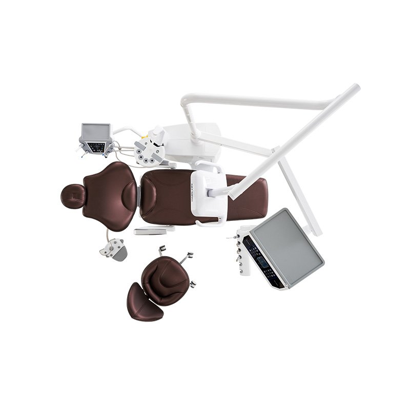 SAFETY multifunctional intelligent dental chair high quality disinfection dental chair unit with audio-visual system