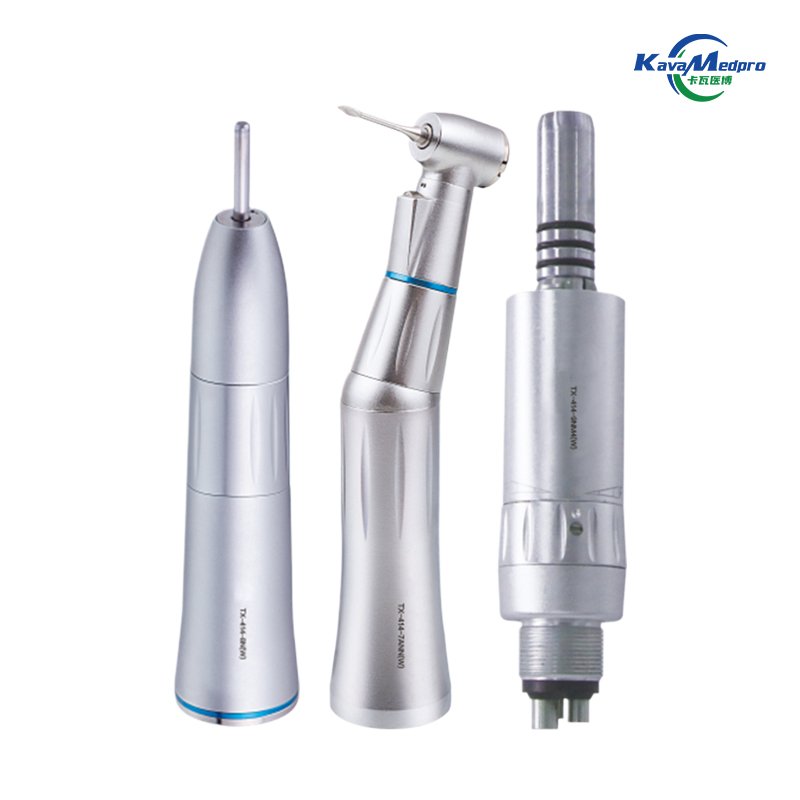 Dental Air Motor LED Contra Angle &Straight Low Speed Handpiece Internal Water E-Type Dental Low Speed Handpiece For Dentist
