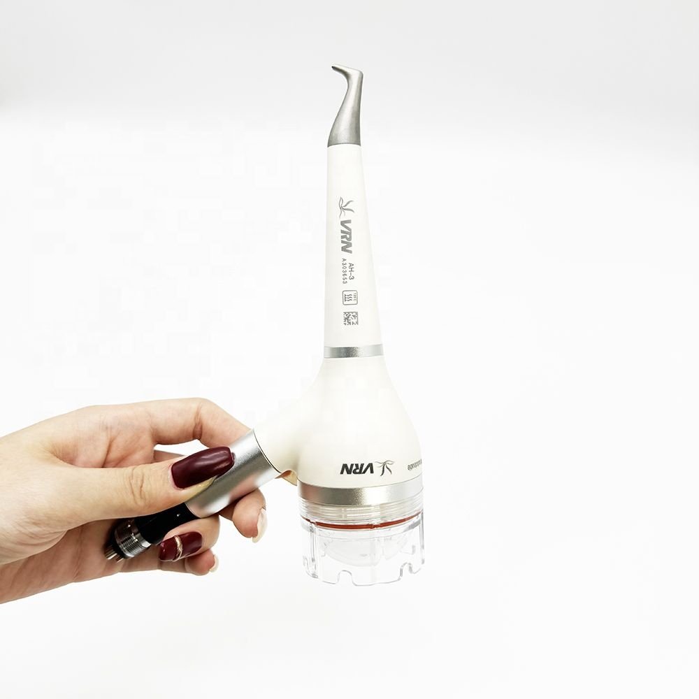 VRN High Quality Dental Sandblaster Equipment Dental Air Polisher Prophy Jet Handpiece Powder Orthodontics Airflow Handpiece