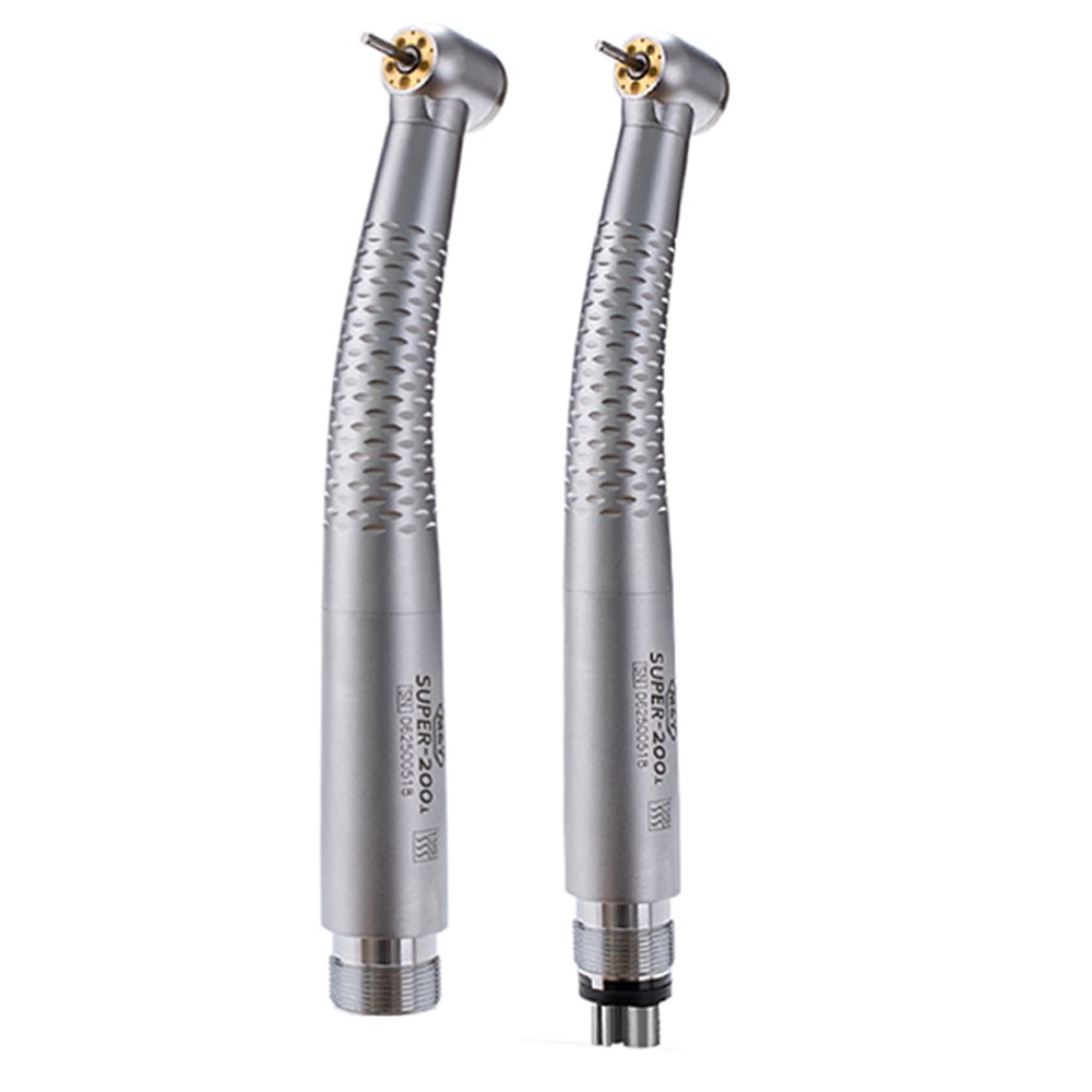 Dental Led High Speed Handpiece Fiber Optic Dental Turbines Push Button Surgical Handpiece TOSi LED handpiece
