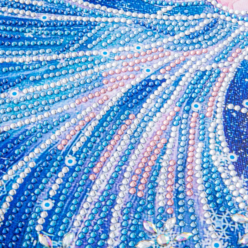 Hot selling special shape crystal drill popular fairy diamond paintings for Home Decoration