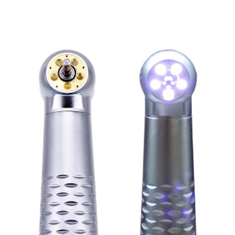 5 LED Dental Shadowless Handpiece E-Generator High Speed Handpiece Ceramic Bearing Cartridge Air Turbine 5 Water Spray