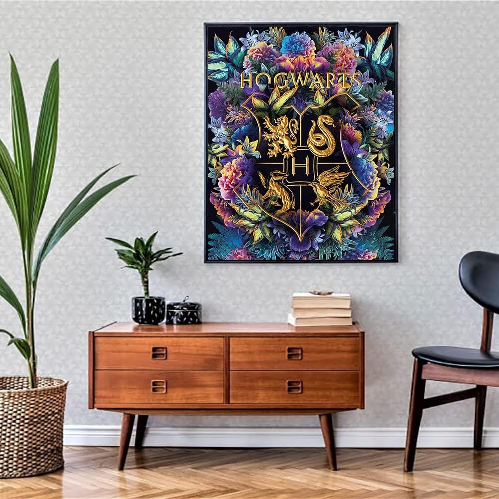 Magic Emblem Diamond Painting DIY Handmade Diamond Decoration Painting Romantic Totem Diamond paintings and wall decoration arts
