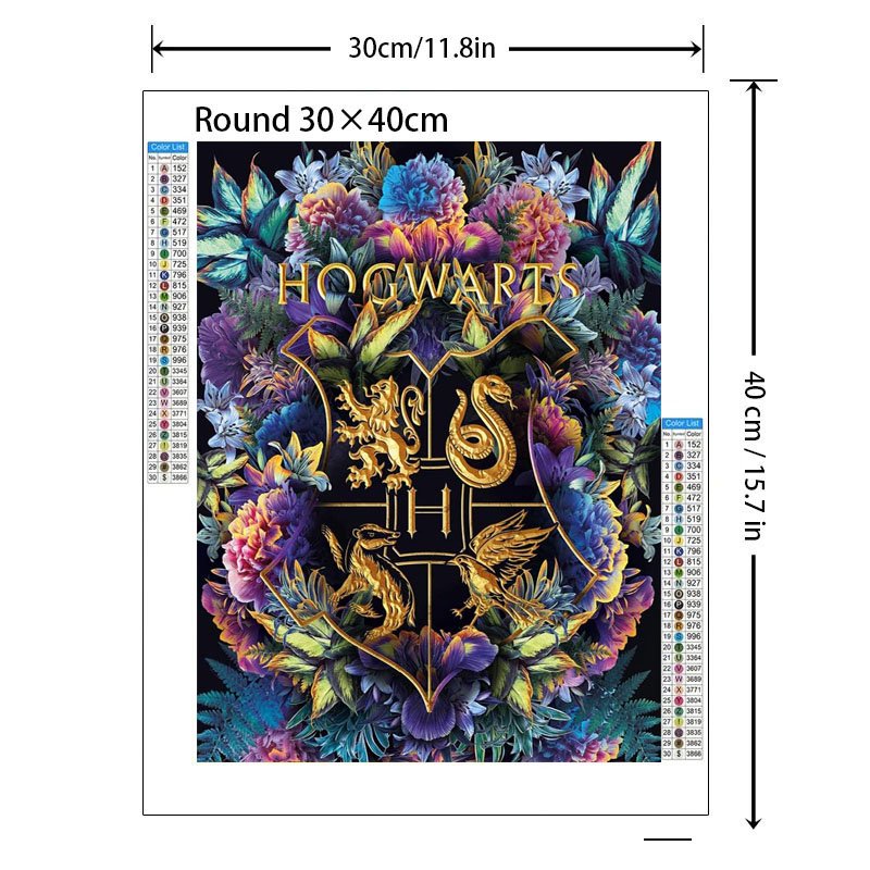 Magic Emblem Diamond Painting DIY Handmade Diamond Decoration Painting Romantic Totem Diamond paintings and wall decoration arts
