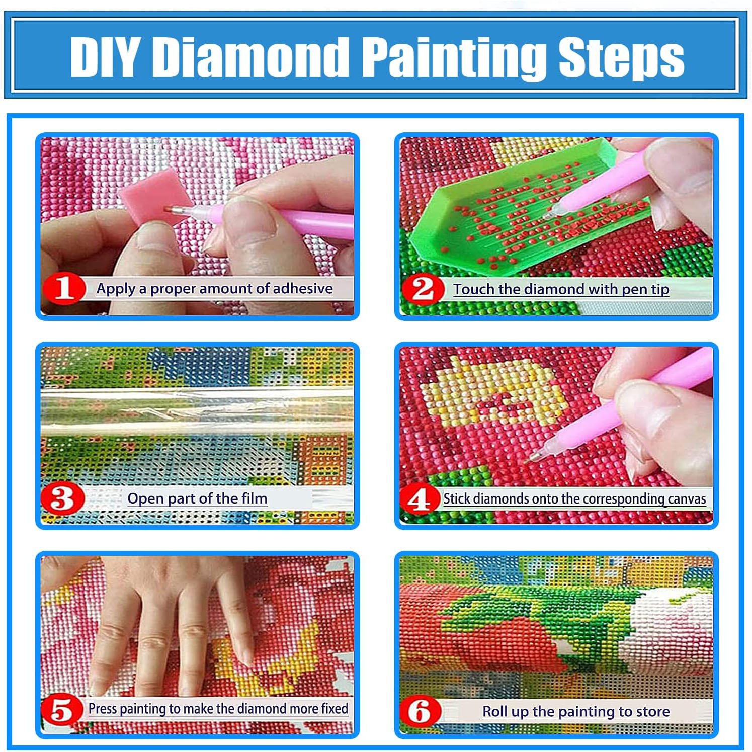 Magic Emblem Diamond Painting DIY Handmade Diamond Decoration Painting Romantic Totem Diamond paintings and wall decoration arts