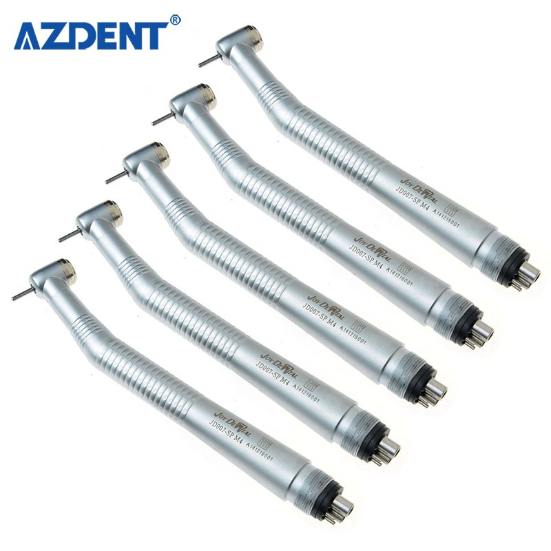 Hot Sale Standard Head 4 Holes Push Button High Speed Dental Handpiece
