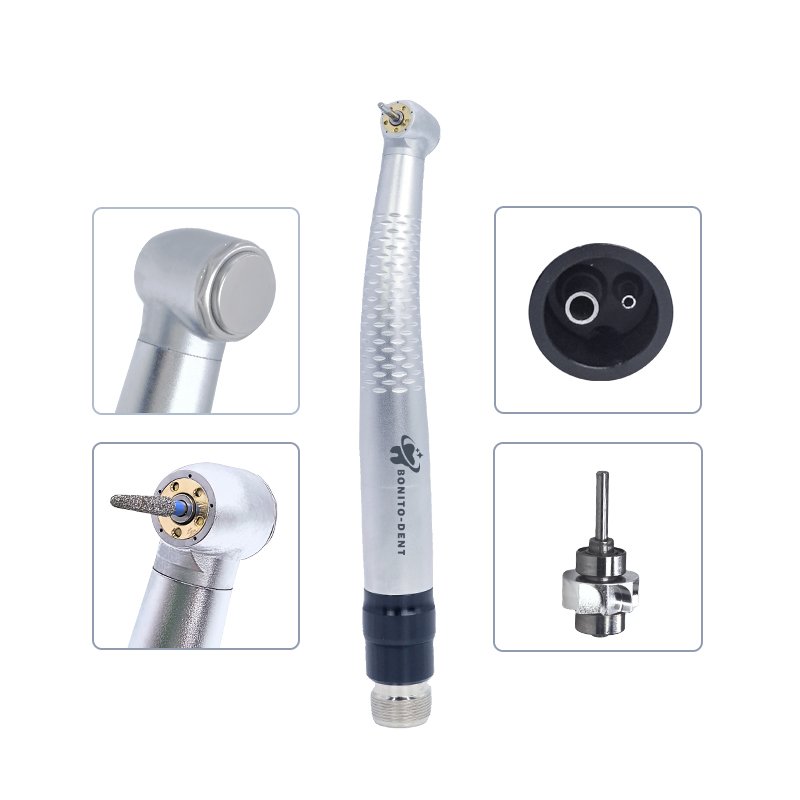 dental equipment dental student handpiece kits with LED high speed handpiece and inner low speed handpiece sets