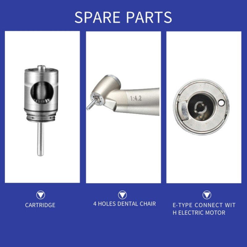 Lab Dental Fg Burs 45 Degree Optic Fiber Low Increasing 1:4.2 Speed Against Contra Angle Handpiece dental handpiece