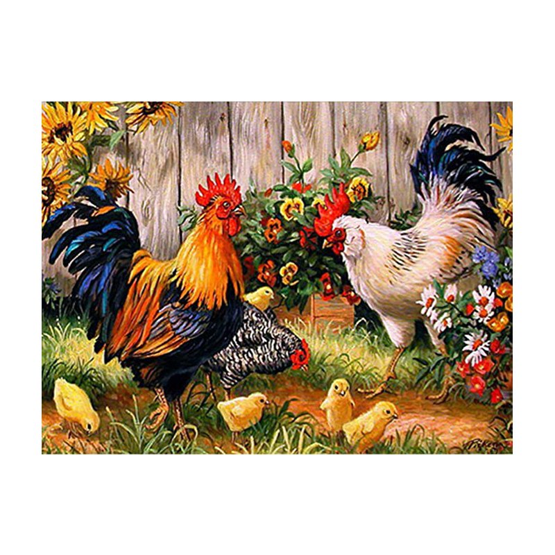 wholesale 5d diamond painting of a diamond art painting for adults diy diamond painting chicken