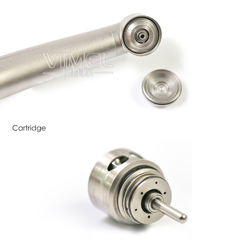 OEM Wholesale Dental Handpiece Turbine Push Button LED Optical Fibre light High Speed Handpiece