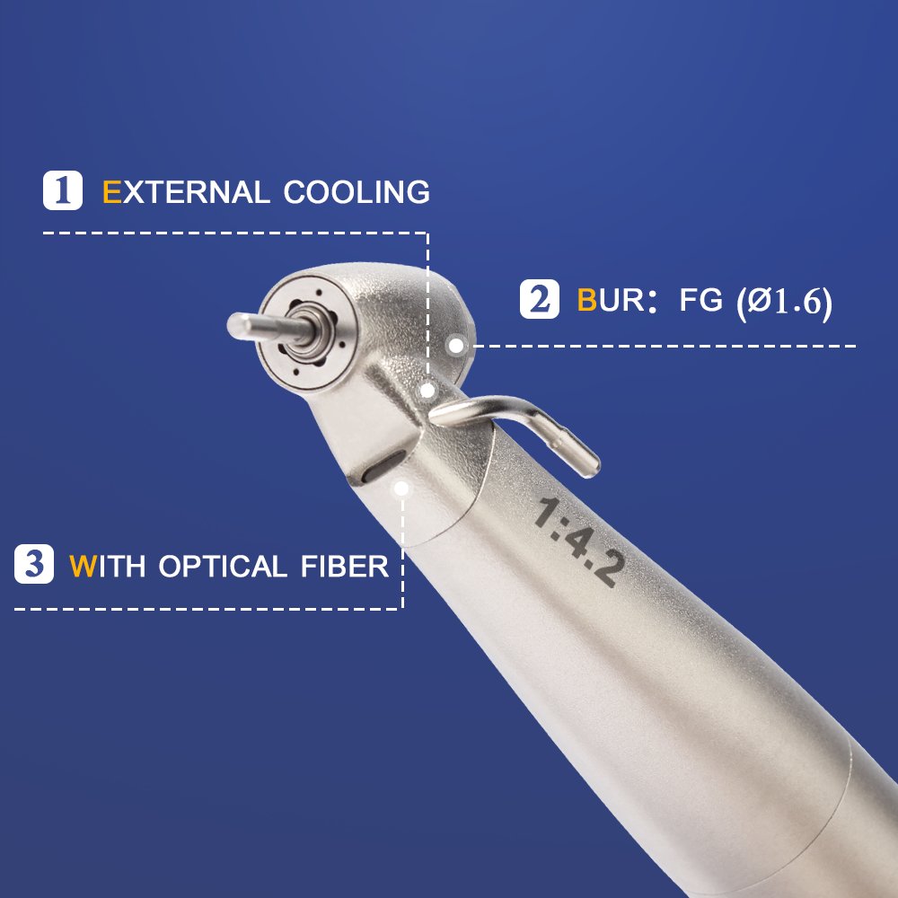 AI-Z-SG series Dental Implant Handpiece Outer Water Spray Low Speed Fiber Optic Laboratory Korea Surgery Machine Motor Equipment