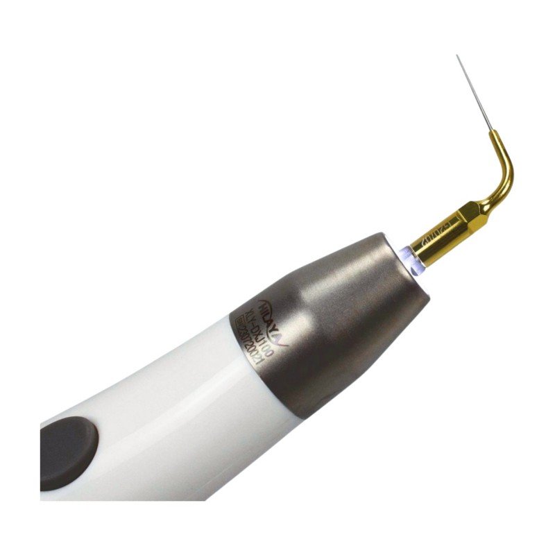 LED Light Dental Root Canal Electric Motor Dental Handpiece with 16:1 Contra Angle Stainless Steel Endo Motor
