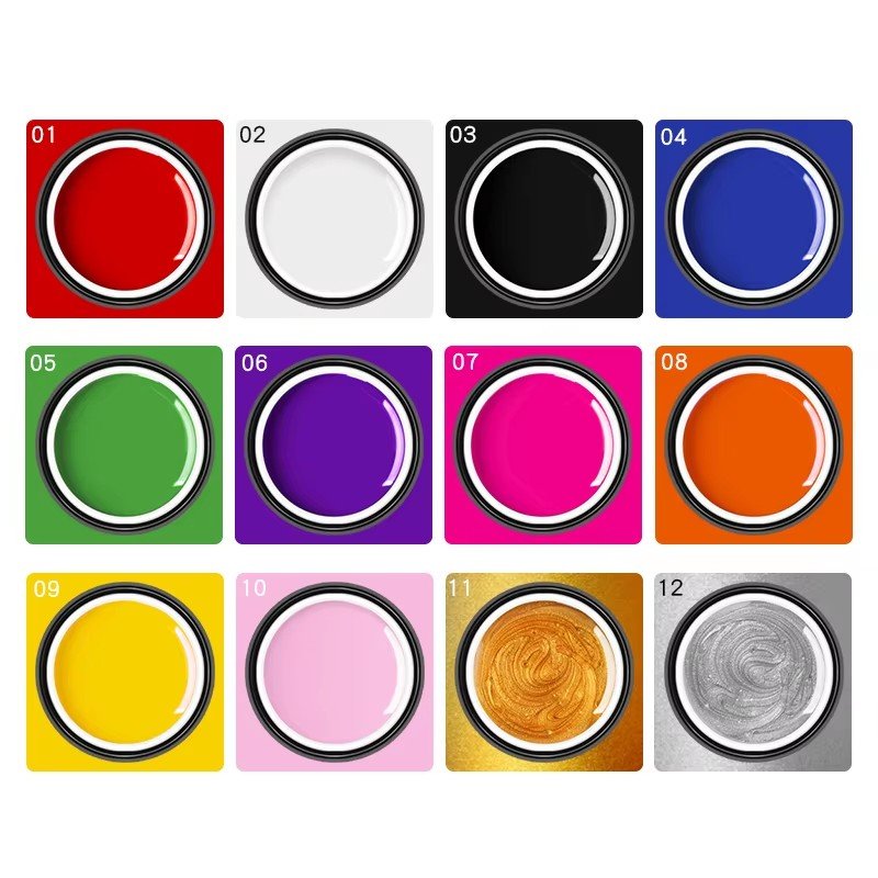 Neiss Color Gel Painting Gel Nail painting gel OEM Customized China Beauty