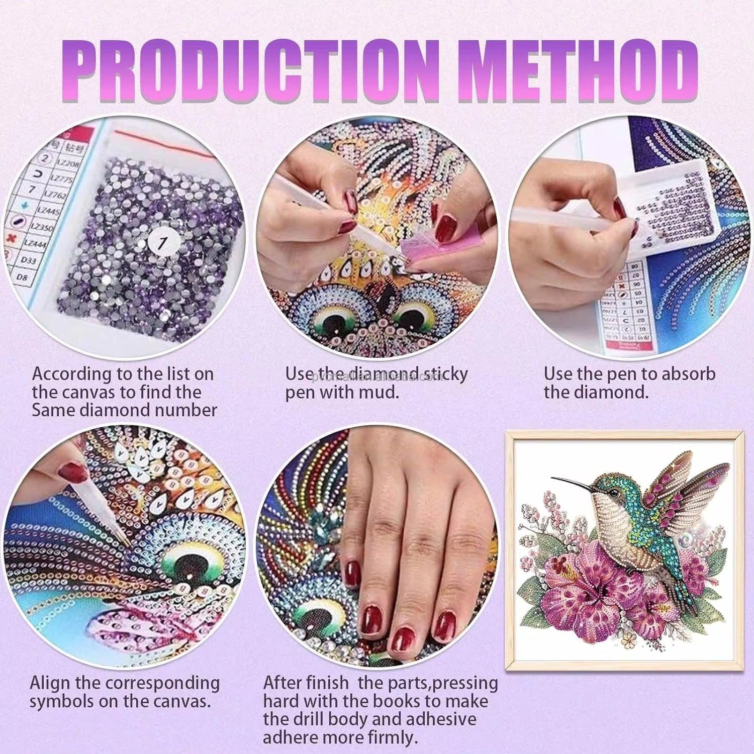 Diamond Painting ab Drills Wonderful Kids DIY Arts and Crafts Set Resin Diamond Dot Art Painting Kit 5d Unicorn Diamond Painting
