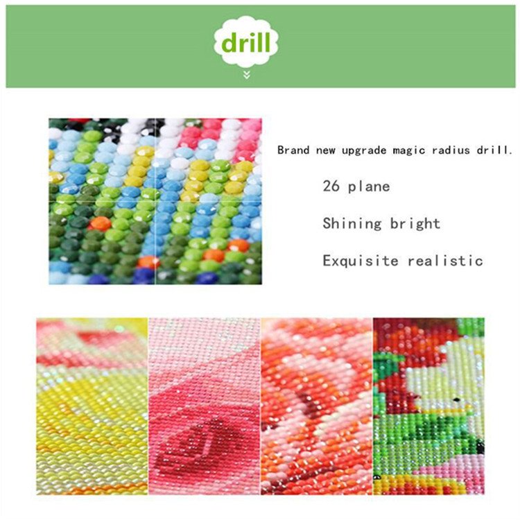 Wholesale 5D diamond painting forest weather handmade art painting full diamond DIY 5D crystal diamond painting