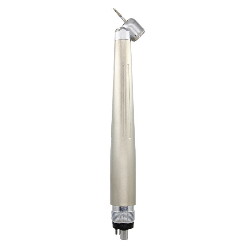 Dental Handpiece 45 Degree LED Standard Mini Handpiece 4 Holes with Single Water Spray for dentistry equipments