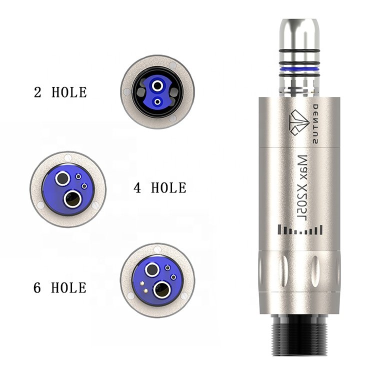 M205LG-B2 with LED Self Generator Micro Power E-type Internal Water Spray Contra Angle Dental Handpiece Air Motor