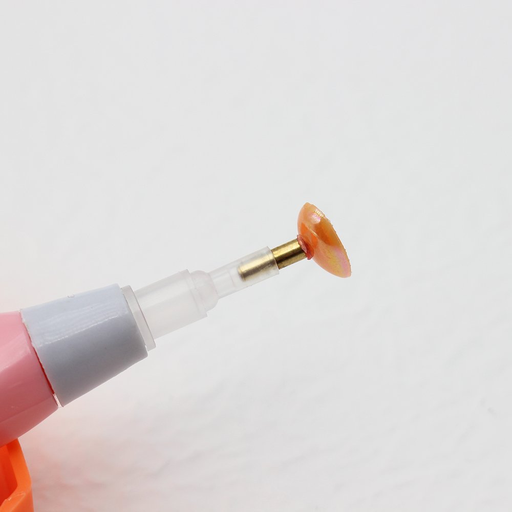 Cute Style 5d Diy Diamond Painting Pink LED Lighting Point Drill Pen Diamond Embroidery Tools Accessories One-headed Pen