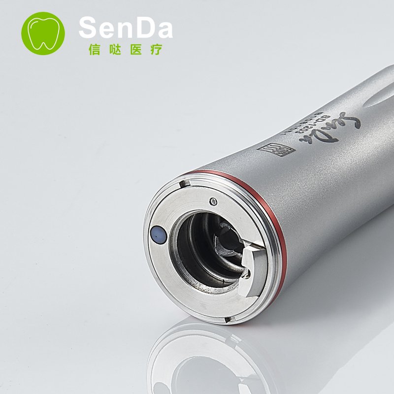 Good Quality Dental Instrument Germany Bearing Stainless Steel Speed Increase 1:5 Handpiece with LED Light