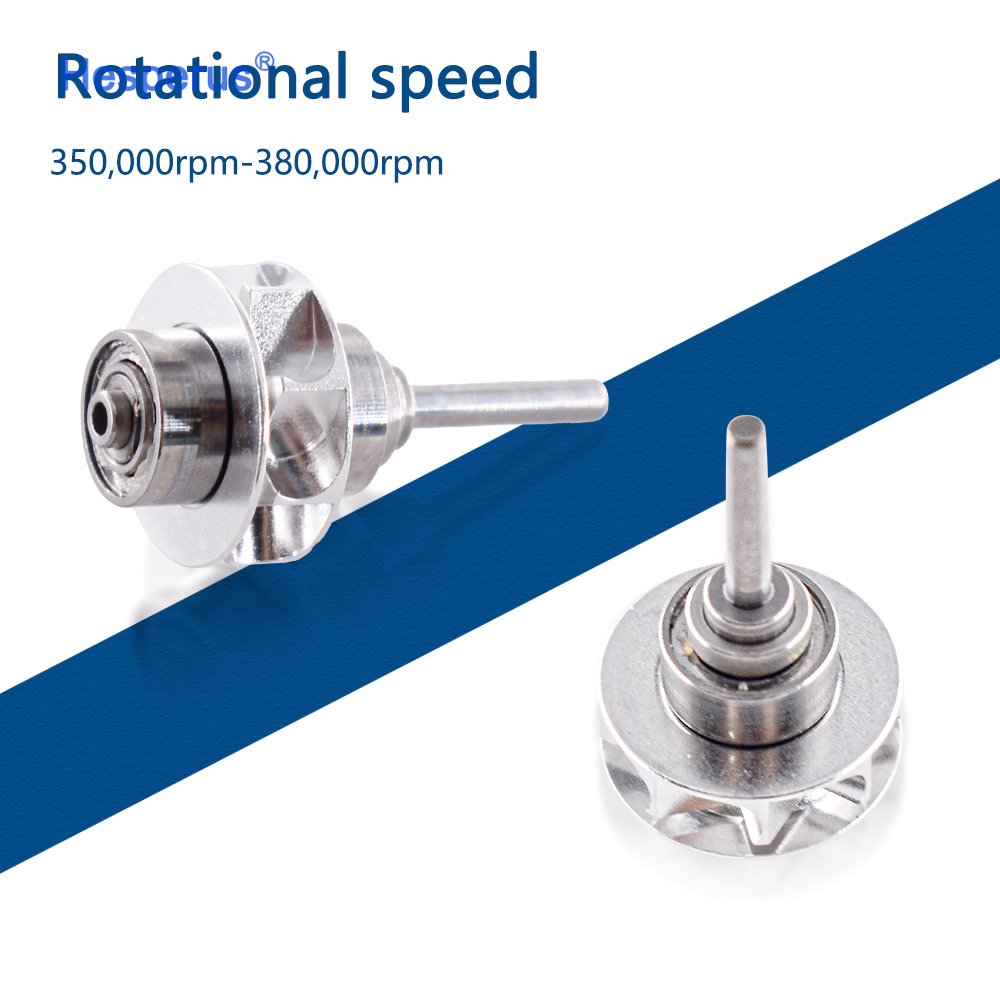Cheaper Handpiece Spare Parts Dental Cartridge Dentist Rotor Fit to Japanese bearing 9000L Fiber opitc led handpiece