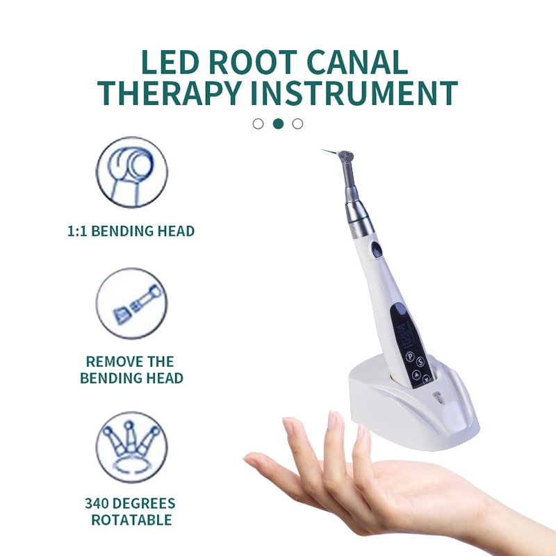 Portable Dental Wireless Handpiece Endo Motor Teeth Root Canal Measuring Instrument