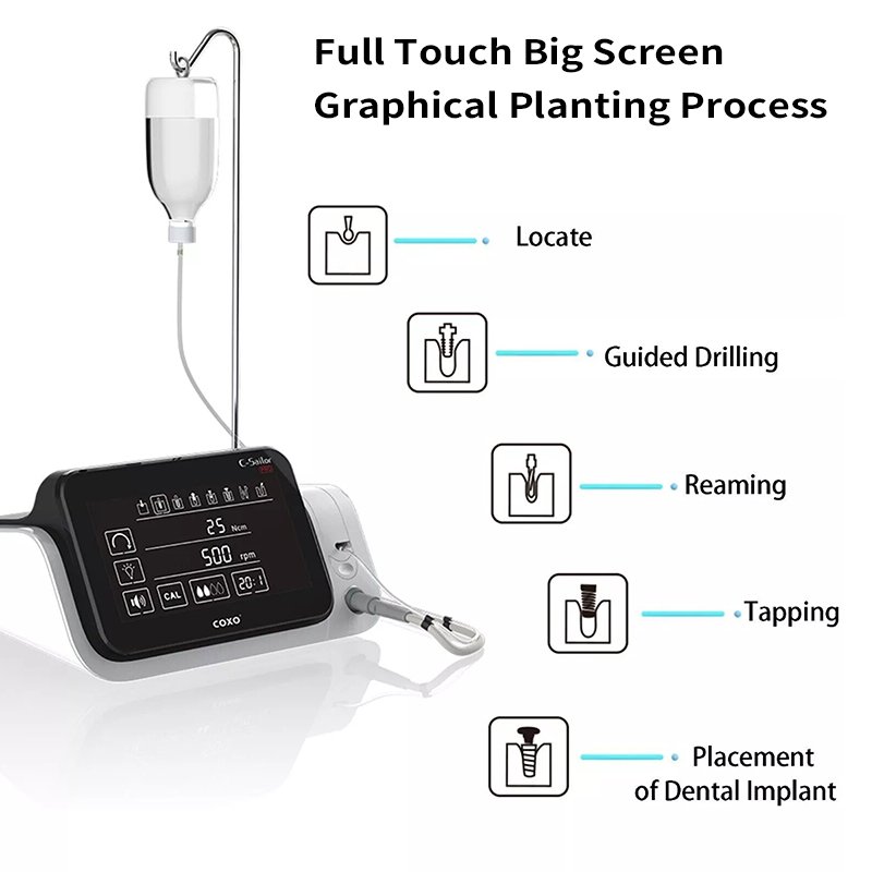 COXOO C-sailor Pro Dental Implant Motor System Dental Implant Machine