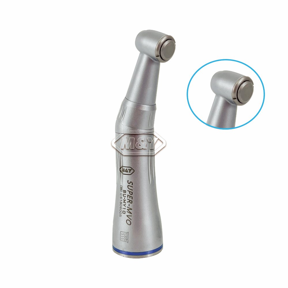 Dental Internal Water Spray Contra Angle Push Button Low Speed Handpiece Air Turbine Compatible E-type Connector Dentistry Tools