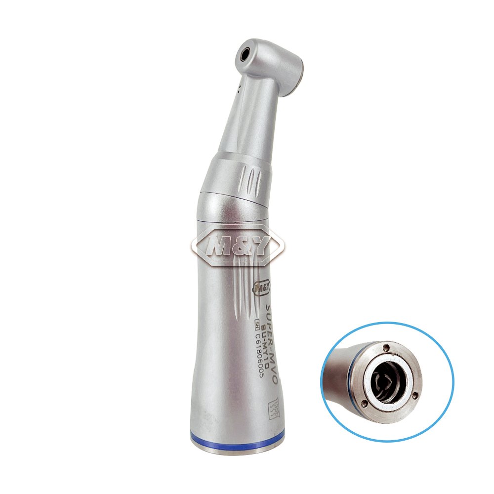 Dental Internal Water Spray Contra Angle Push Button Low Speed Handpiece Air Turbine Compatible E-type Connector Dentistry Tools