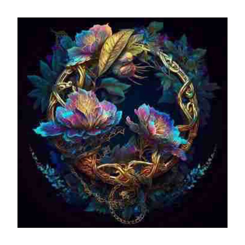 Diamantschilderij Custom fairy dust flower diamond painting drills Canvas Art Wall Decor Diamond art Painting kits landscape