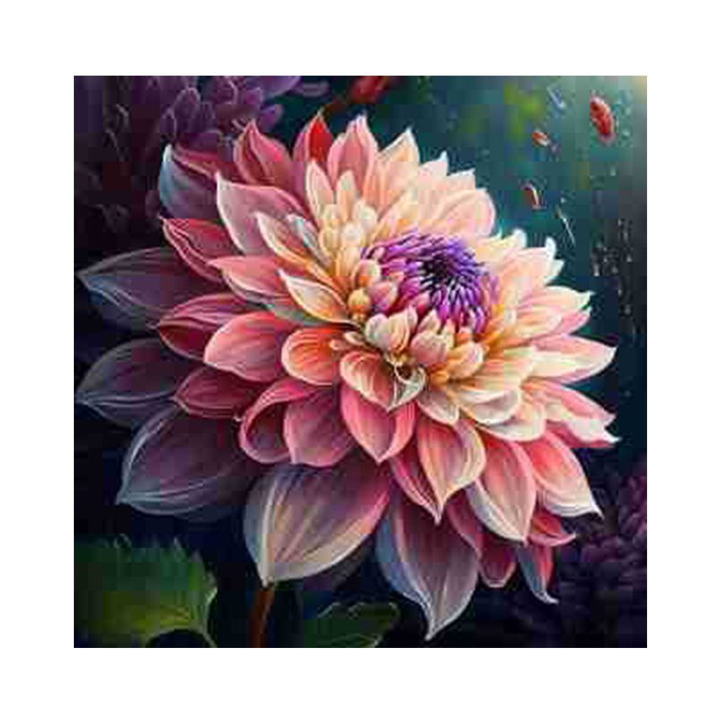 Diamantschilderij Custom fairy dust flower diamond painting drills Canvas Art Wall Decor Diamond art Painting kits landscape