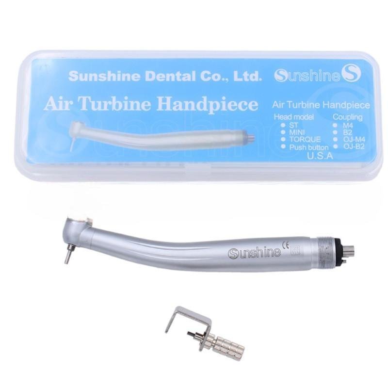 Push Button Dental Air Turbine High Speed Handpiece for Dental Chair Hot Selling in China Electric Ce Dental Hand Piece Dynasty