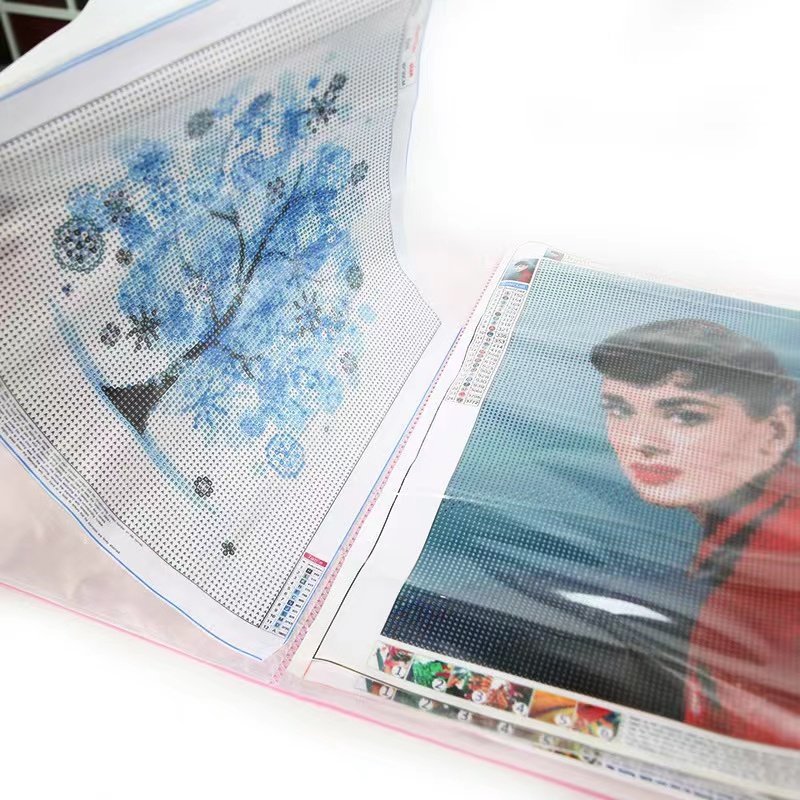 A3 Diamond Art Storage Book for 30x40 Diamond Painting,30 Pages Diamond Painting Presentation Portfolio Folder for Artwork