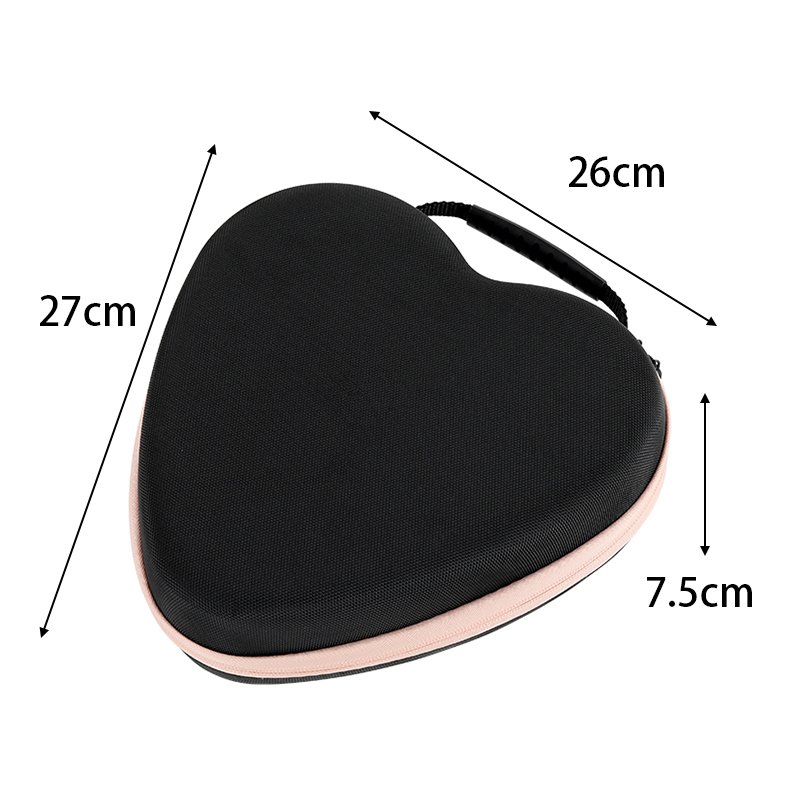 60 Pcs Heart-shaped Diamond Painting Storage Case Round Square Drill Crystal Beads Storage Bottles Round Portable Bag