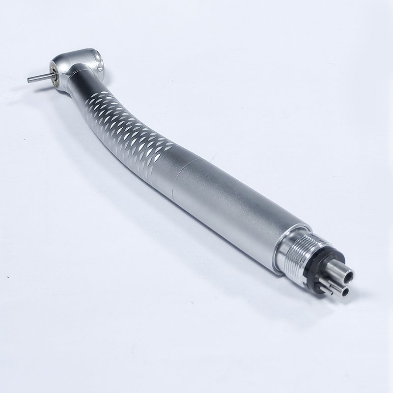 High Speed Dental Handpiece LED High Speed Push Button Dental Handpiece Air Turbine Optic Led High Speed Handpiece