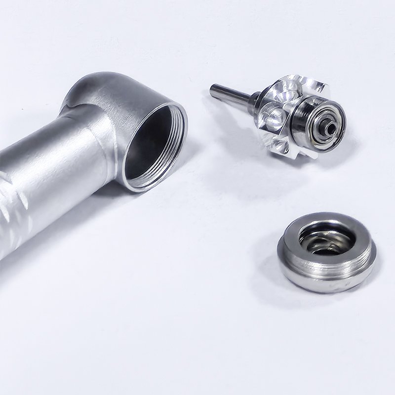 High Speed Dental Handpiece LED High Speed Push Button Dental Handpiece Air Turbine Optic Led High Speed Handpiece