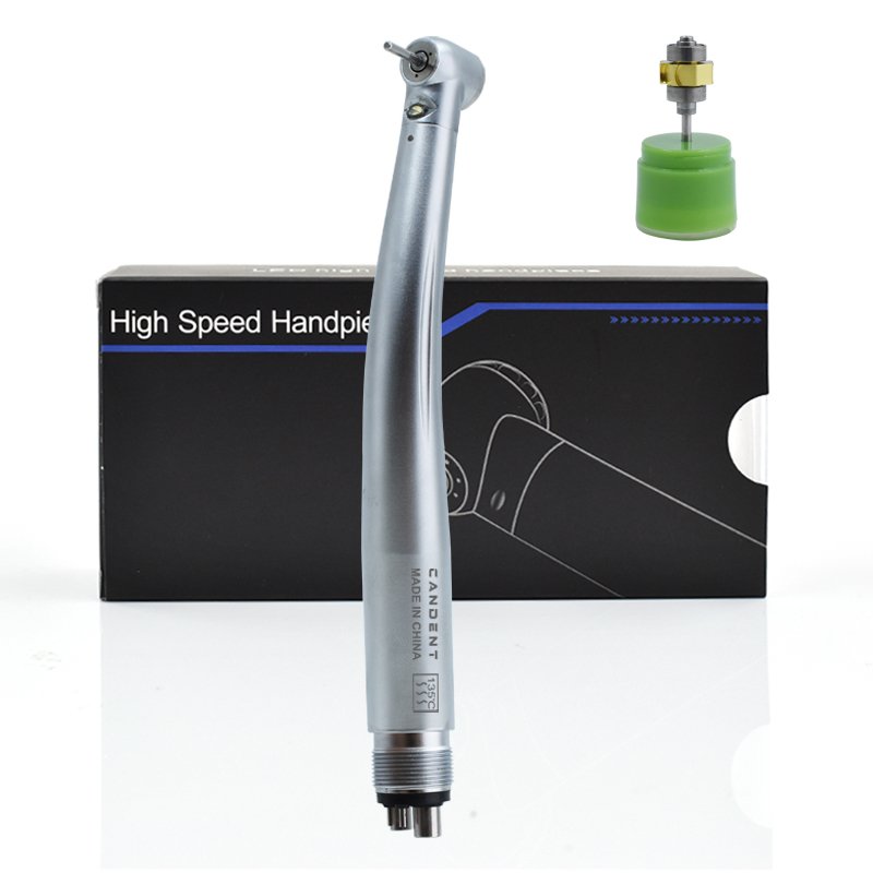 Factory Dental Triple spray High Speed LED Handpiece 4 Hole 2 Hole Push Button E-Generator Air Turbine