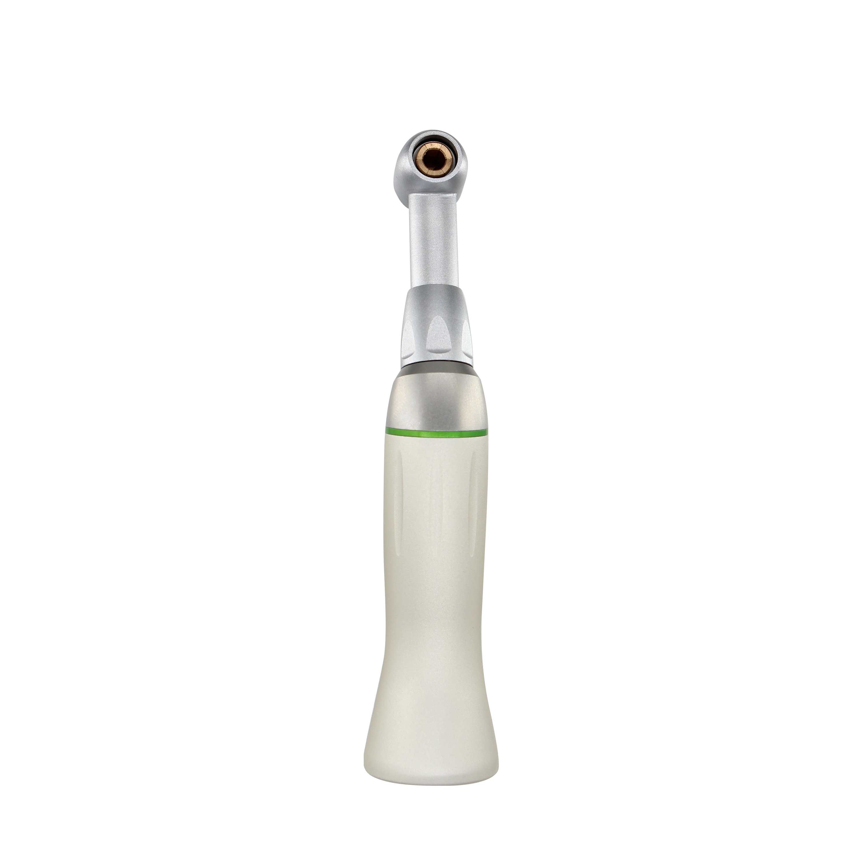 Dental 10:1 Reduction Contra Angle Handpiece Low Speed Push Button for Root Canal Treatment Endodontic