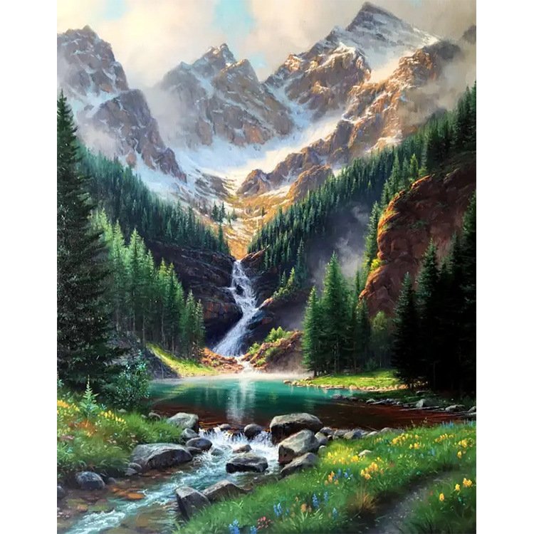 Personalized Diamond Painting Kits DIY Arts Craft Gift Landscape Living Room Decoration Painting by Diamond Wall Decor Painting