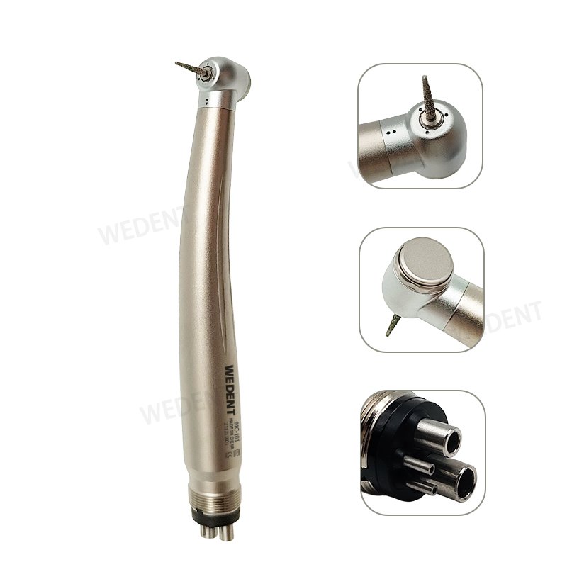 High Quality durable Push Button PANA MAX Dental Handpiece WEDENT Brand Single Spray High Speed Dental Handpiece
