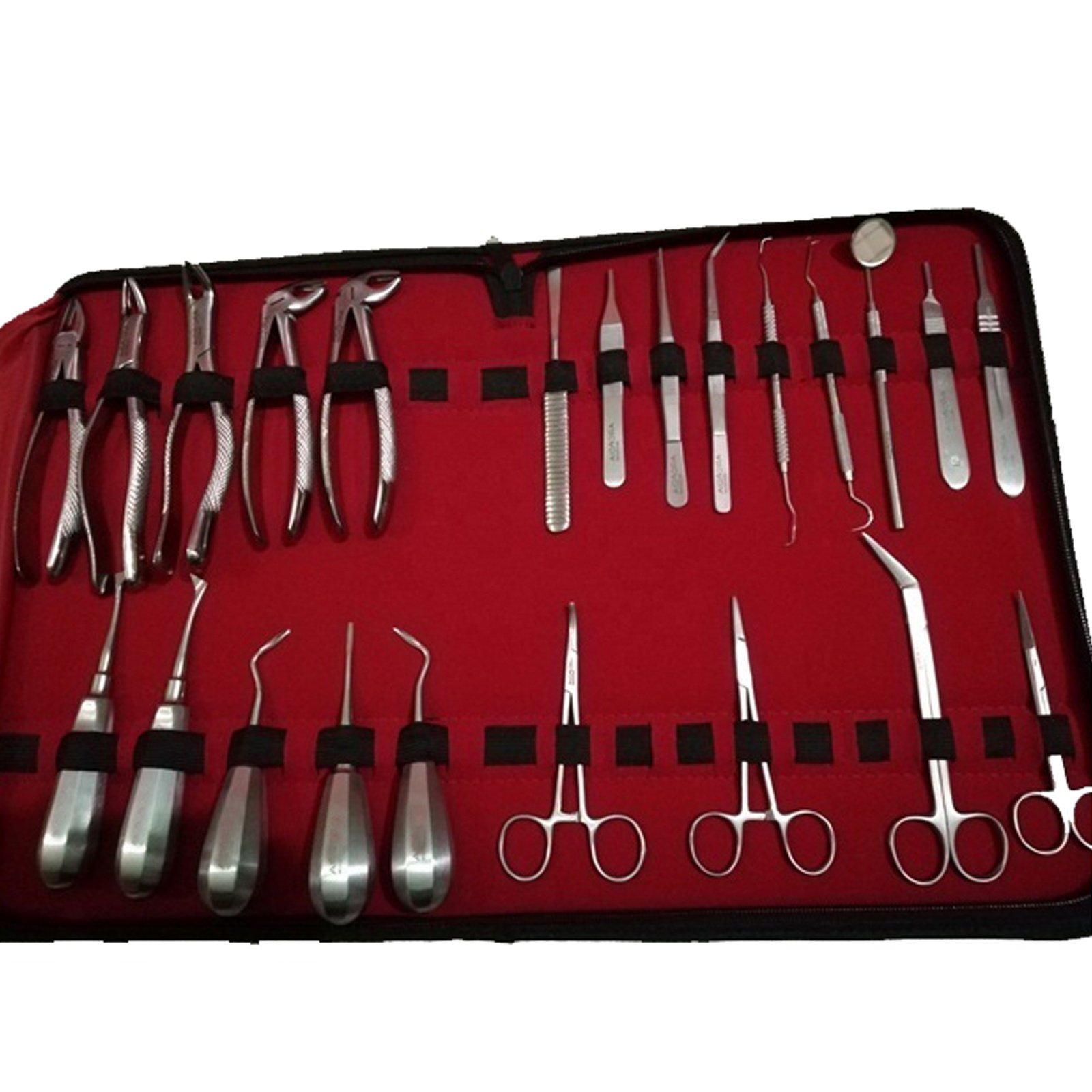 Basic dental instruments Oral Dental Surgery Instruments Tools Kit