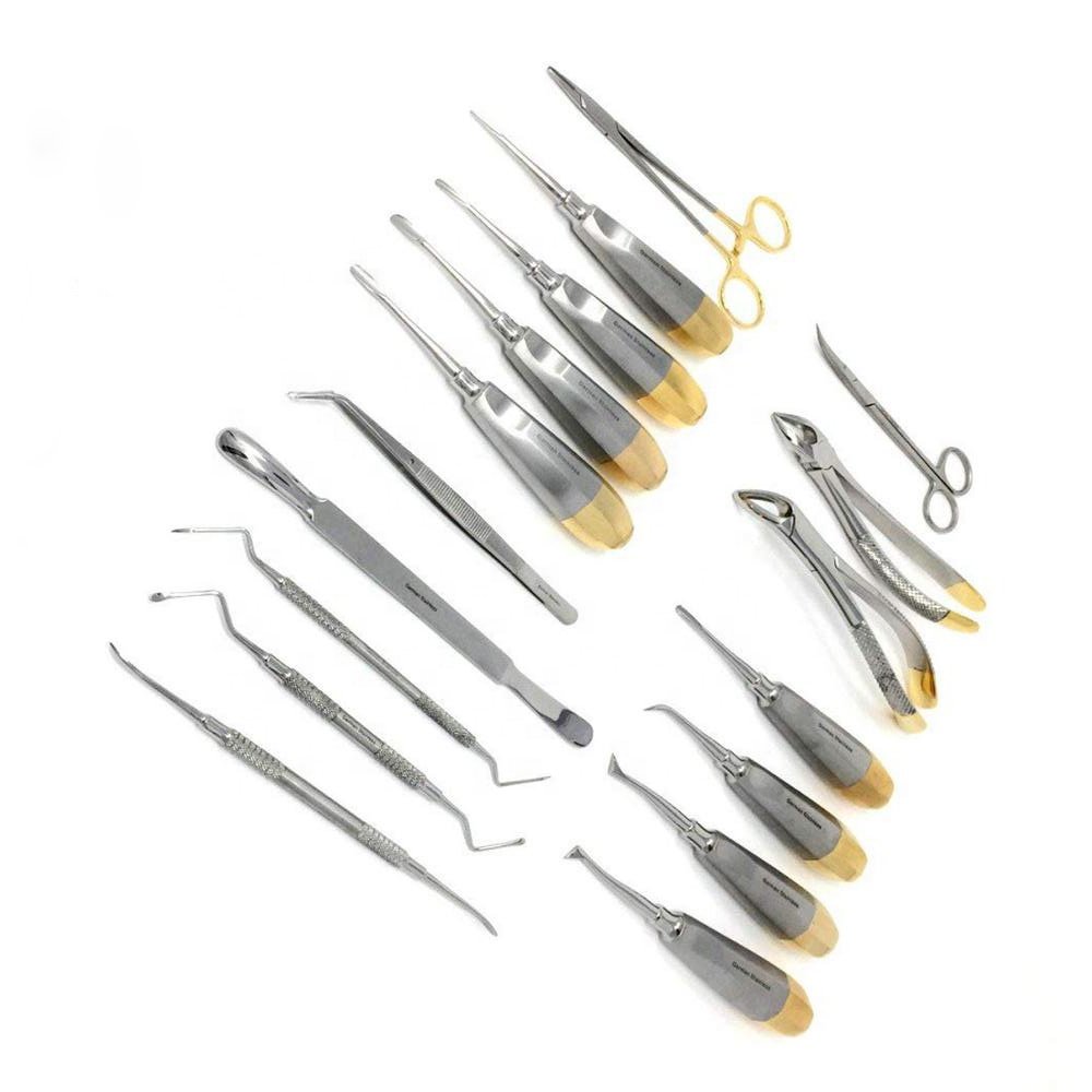 Basic dental instruments Oral Dental Surgery Instruments Tools Kit